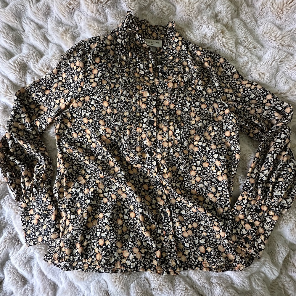 Nili Lotan x Target women’s floral blouse size XS
